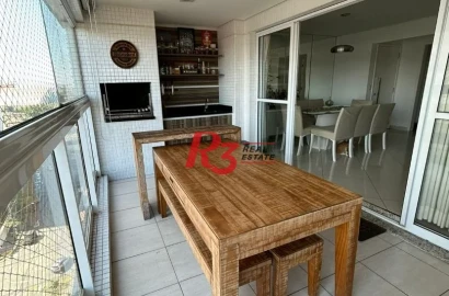 Apartamento com 2 dormitórios à venda, 111 m² por R$ 1.015.000,00 - Ponta da Praia - Santos/SP