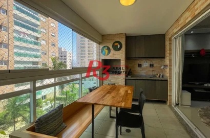 Apartamento com 2 dormitórios à venda, 79 m² por R$ 800.000,00 - Ponta da Praia - Santos/SP