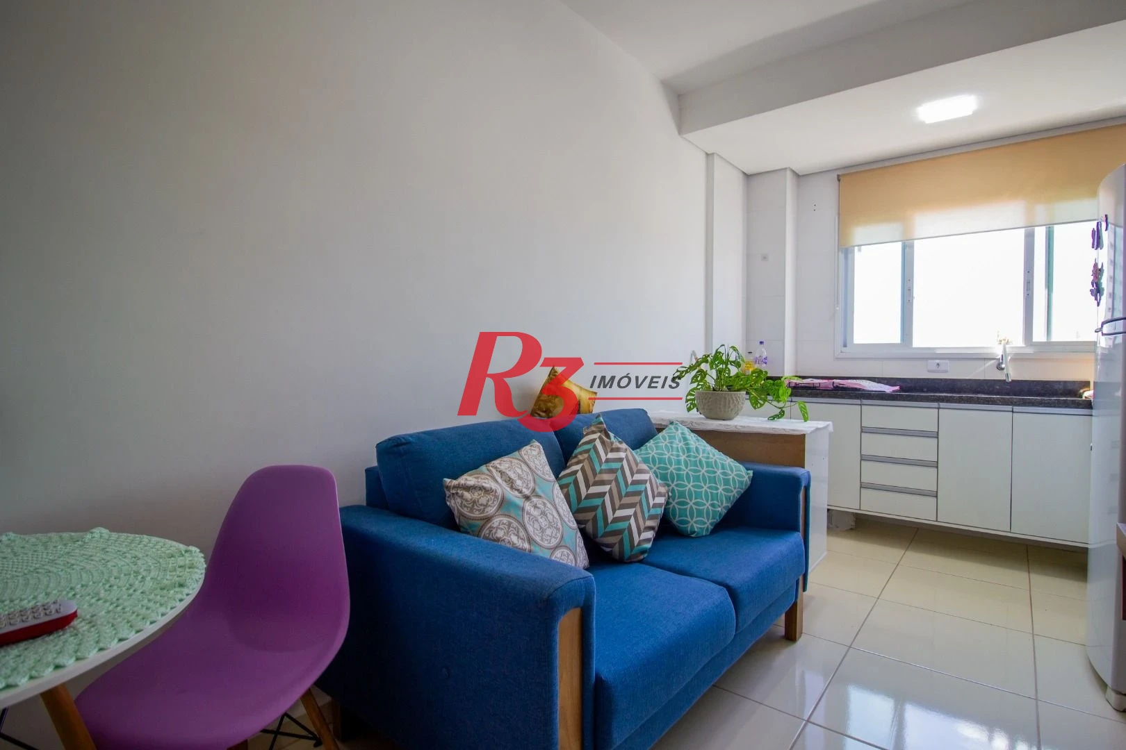 Apartamento com 1 dormitório à venda, 27 m² por R$ 300.000,00 - Macuco - Santos/SP