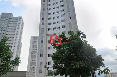 Apartamento com 2 dormitórios à venda, 49 m² por R$ 270.000,00 - Areia Branca - Santos/SP
