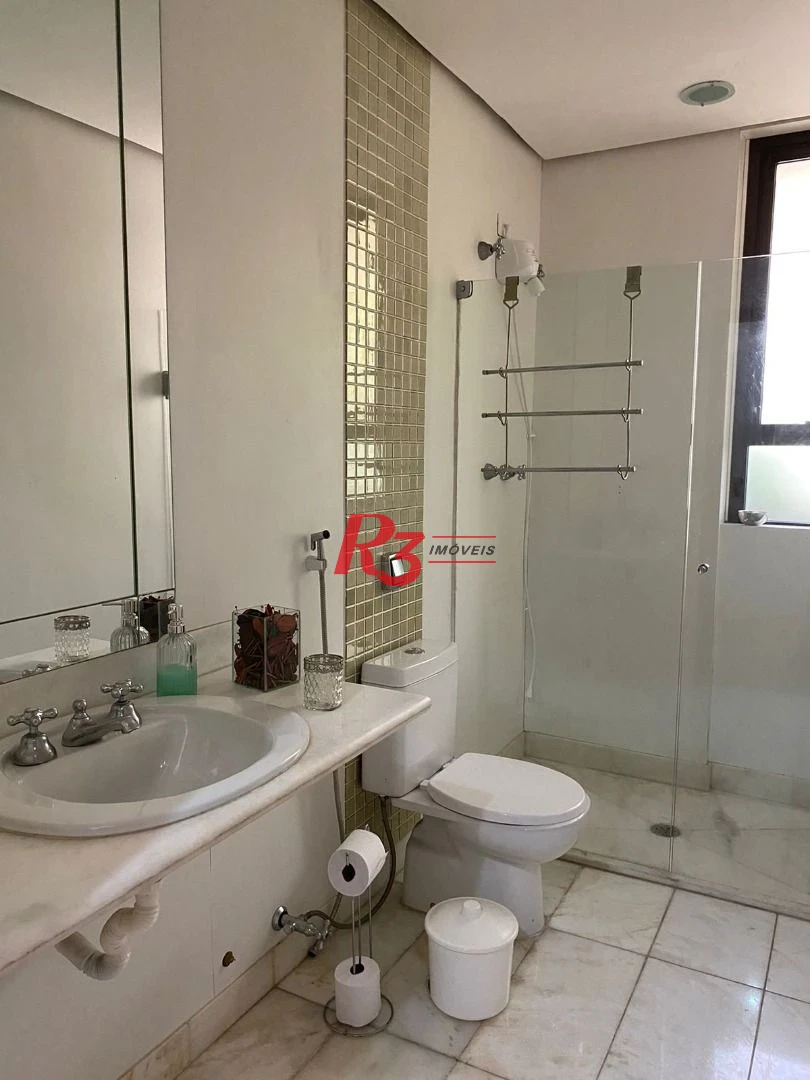 Apartamento com 3 dormitórios à venda, 262 m² por R$ 2.130.000,00 - Boqueirão - Santos/SP