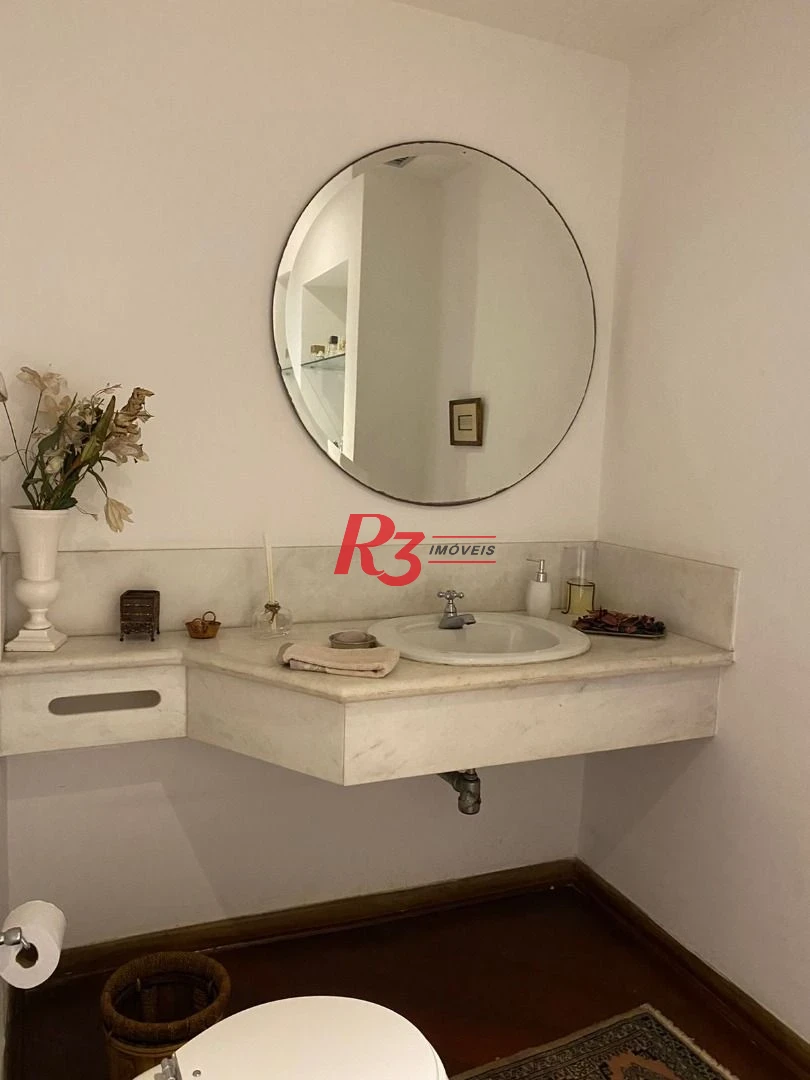 Apartamento com 3 dormitórios à venda, 262 m² por R$ 2.130.000,00 - Boqueirão - Santos/SP