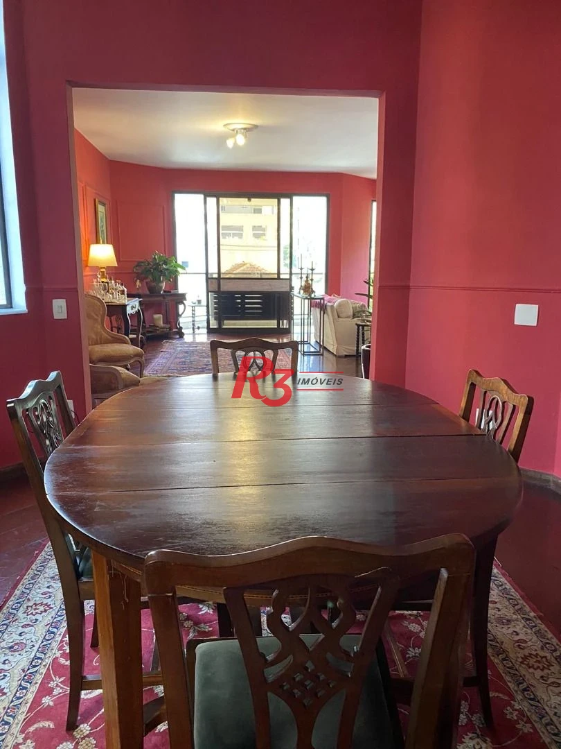 Apartamento com 3 dormitórios à venda, 262 m² por R$ 2.130.000,00 - Boqueirão - Santos/SP