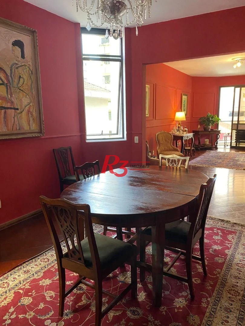 Apartamento com 3 dormitórios à venda, 262 m² por R$ 2.130.000,00 - Boqueirão - Santos/SP