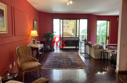 Apartamento com 3 dormitórios à venda, 262 m² por R$ 2.130.000,00 - Boqueirão - Santos/SP