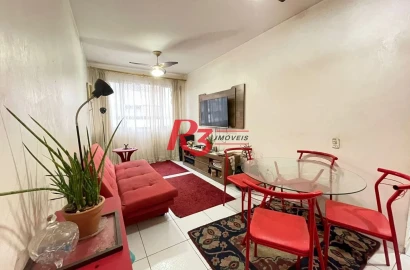 Apartamento com 2 dormitórios à venda, 89 m² por R$ 420.000,00 - José Menino - Santos/SP