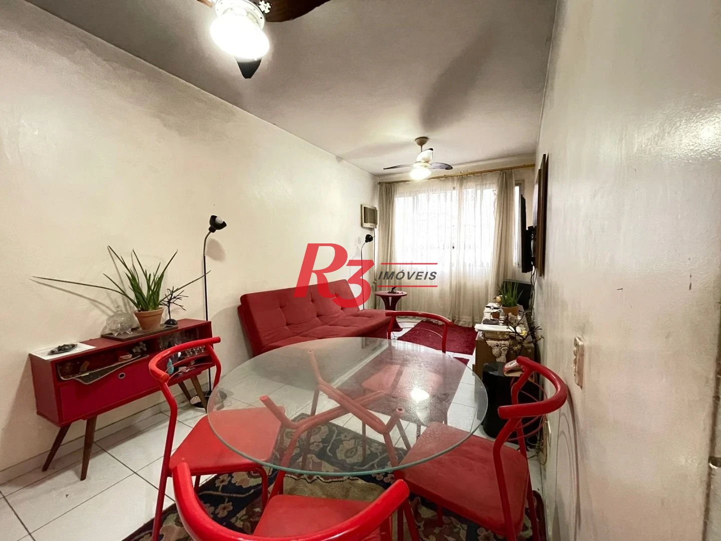 Apartamento com 2 dormitórios à venda, 72 m² por R$ 477.000,00 - José Menino - Santos/SP