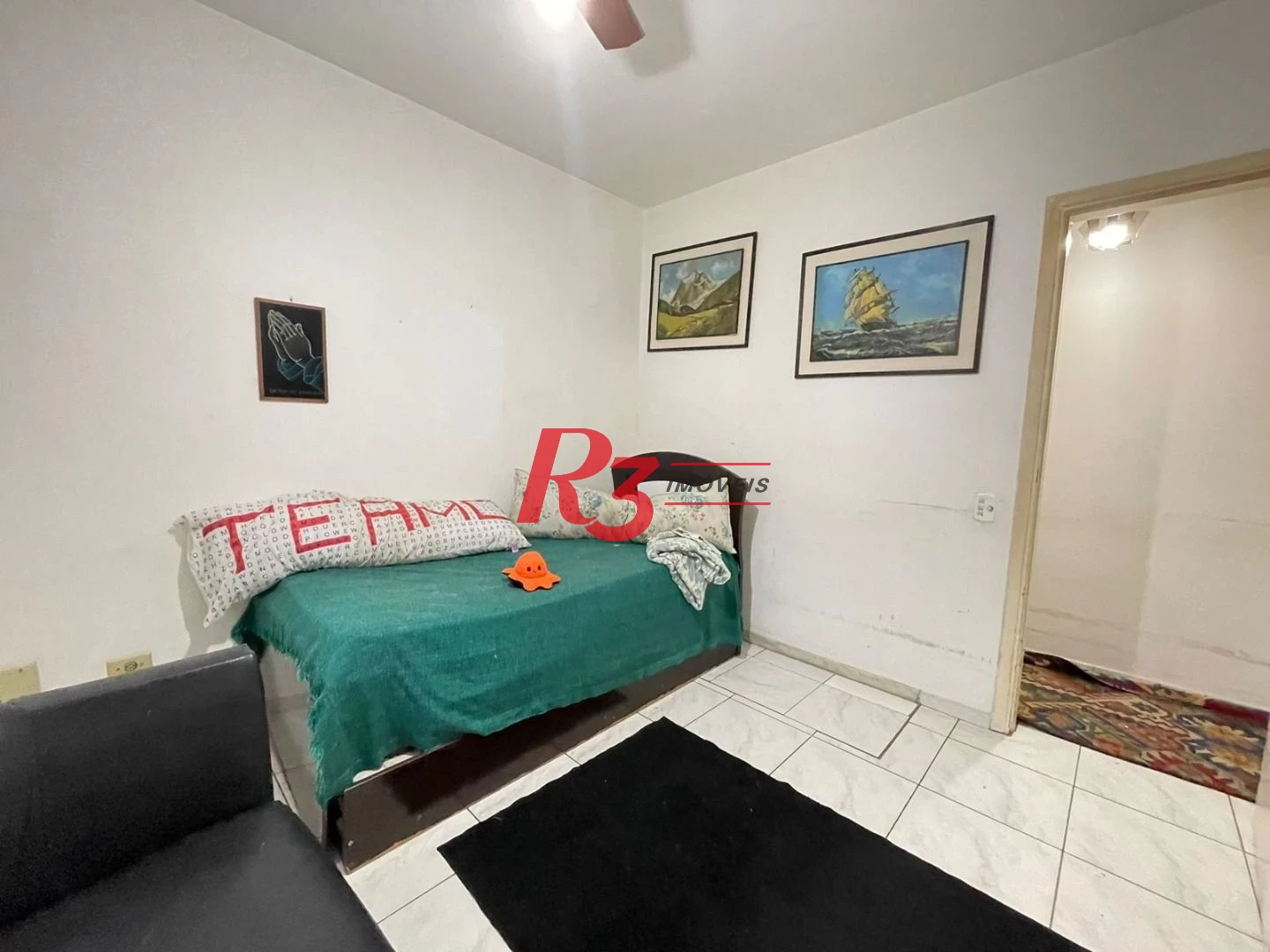 Apartamento com 2 dormitórios à venda, 72 m² por R$ 477.000,00 - José Menino - Santos/SP