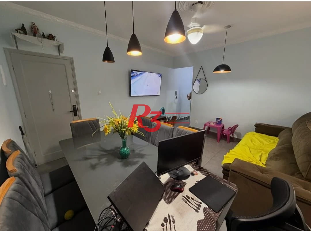 Apartamento com 2 dormitórios à venda, 83 m² por R$ 470.000,00 - Aparecida - Santos/SP
