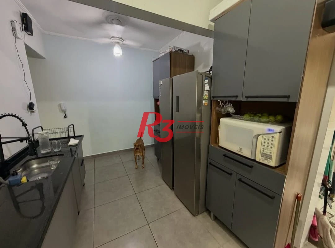 Apartamento com 2 dormitórios à venda, 83 m² por R$ 470.000,00 - Aparecida - Santos/SP