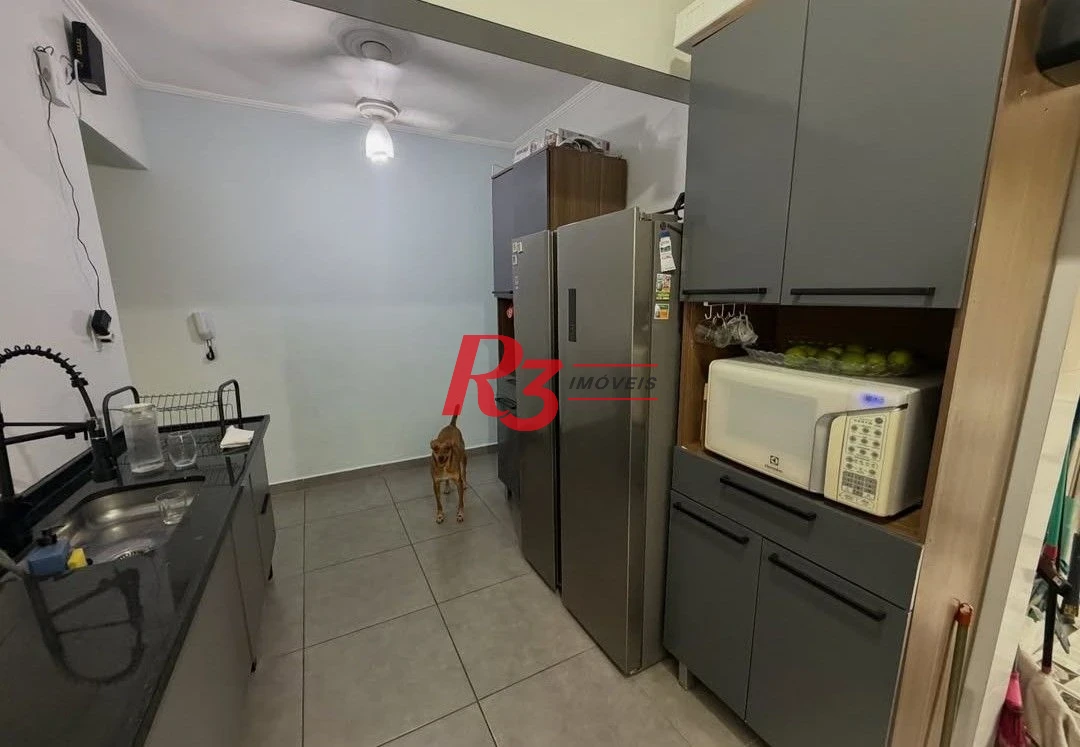 Apartamento com 2 dormitórios à venda, 83 m² por R$ 470.000,00 - Aparecida - Santos/SP