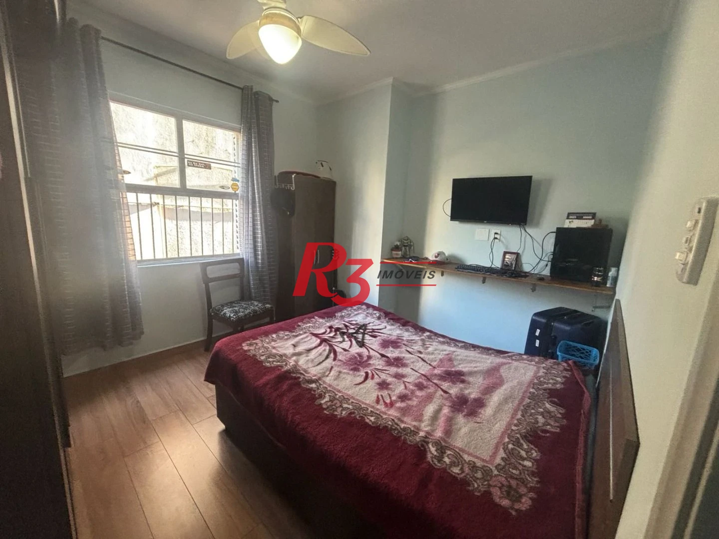 Apartamento com 2 dormitórios à venda, 83 m² por R$ 470.000,00 - Aparecida - Santos/SP