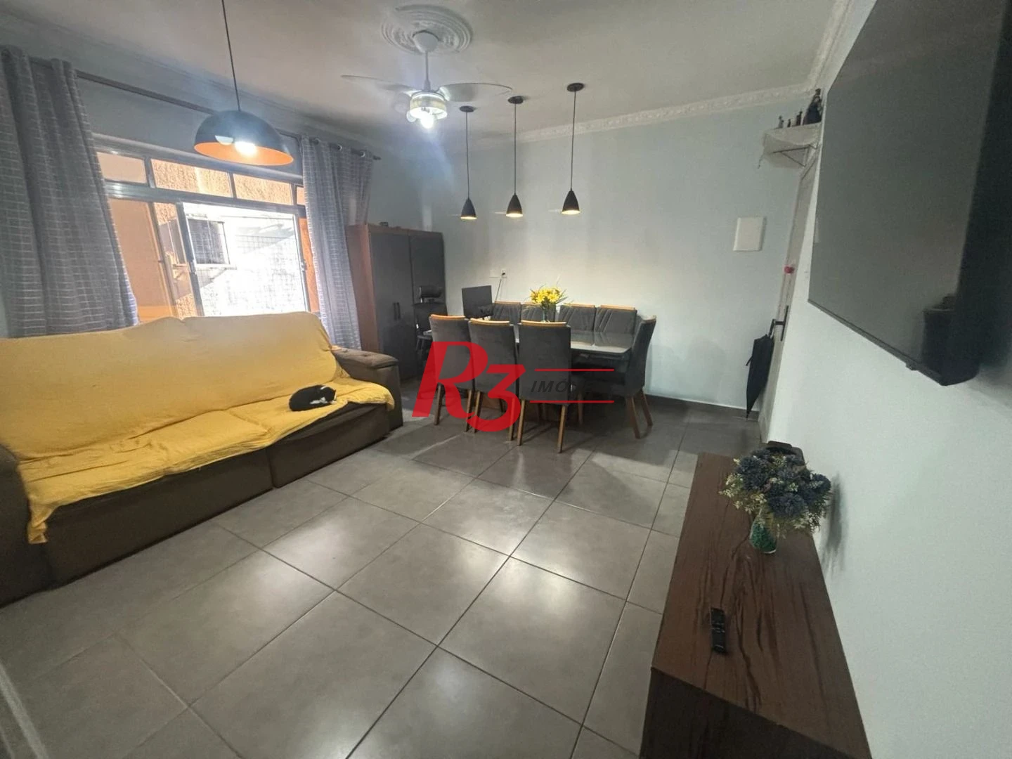 Apartamento com 2 dormitórios à venda, 83 m² por R$ 470.000,00 - Aparecida - Santos/SP
