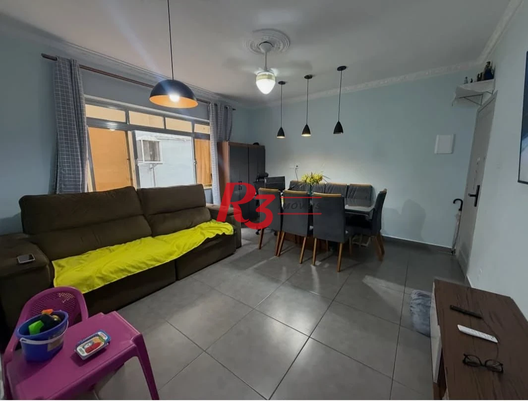 Apartamento com 2 dormitórios à venda, 83 m² por R$ 470.000,00 - Aparecida - Santos/SP