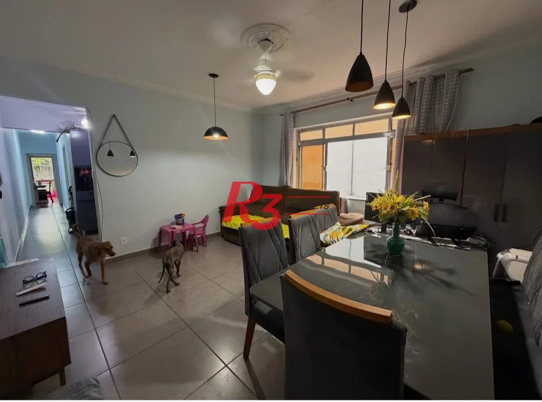 Apartamento com 2 dormitórios à venda, 83 m² por R$ 470.000,00 - Aparecida - Santos/SP