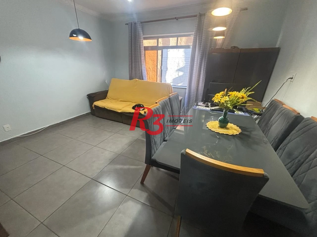 Apartamento com 2 dormitórios à venda, 83 m² por R$ 470.000,00 - Aparecida - Santos/SP