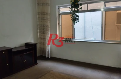 Apartamento com 2 dormitórios à venda, 83 m² por R$ 470.000,00 - Aparecida - Santos/SP