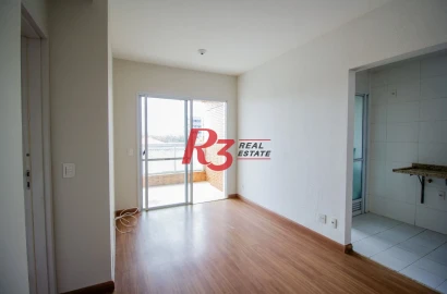 Apartamento com 1 dormitório à venda, 50 m² por R$ 450.000,00 - Macuco - Santos/SP