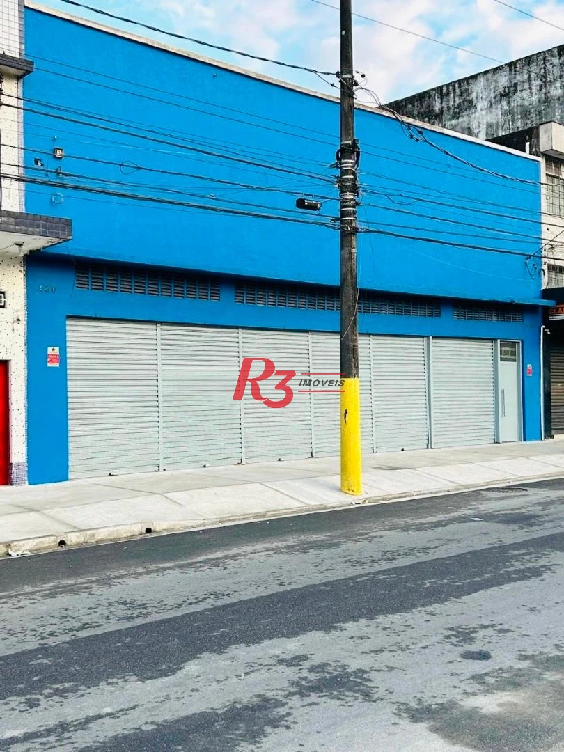 Loja para alugar, 480 m² por R$ 16.984,00/mês - Vila Matias - Santos/SP