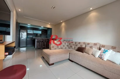 Apartamento à venda, 69 m² por R$ 480.000,00 - Gonzaga - Santos/SP