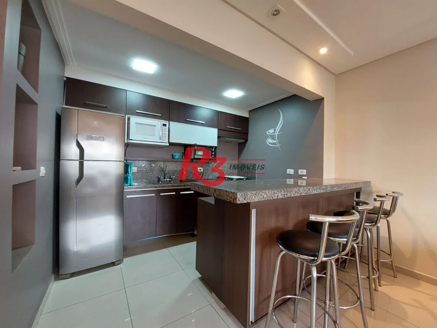 Apartamento à venda, 69 m² por R$ 480.000,00 - Gonzaga - Santos/SP
