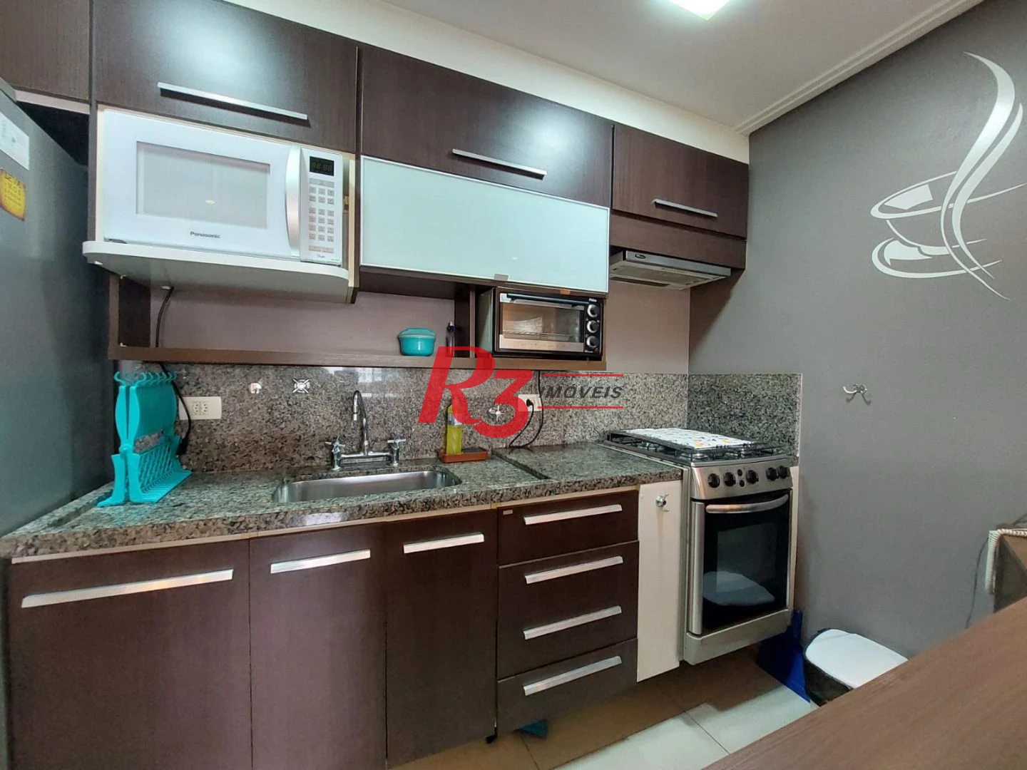 Apartamento à venda, 69 m² por R$ 480.000,00 - Gonzaga - Santos/SP
