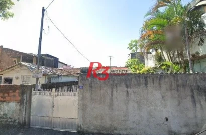 Terreno à venda, 160 m² por R$ 426.000,00 - Estuário - Santos/SP