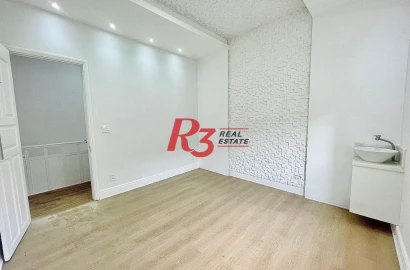 Sobrado para alugar, 45 m² por R$ 2.500,00/mês - Boqueirão - Santos/SP