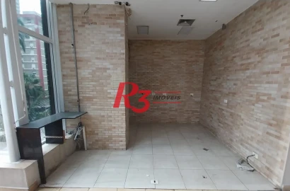 Loja, 29 m² - venda por R$ 320.000,00 ou aluguel por R$ 6.200,02/mês - Gonzaga - Santos/SP