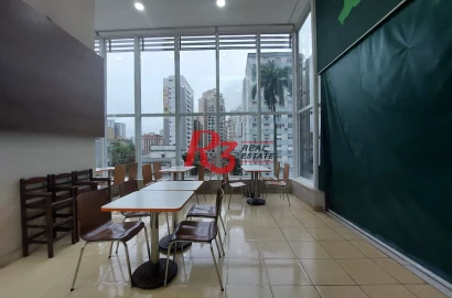 Loja, 29 m² - venda por R$ 510.000,00 ou aluguel por R$ 5.500,00/mês - Gonzaga - Santos/SP