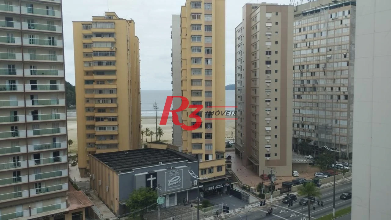 Oportunidade à venda na orla do José Menino em Santos, 71 m², 2 quartos, 2 banheiros, 2 vagas, vista mar, condição especial!!!