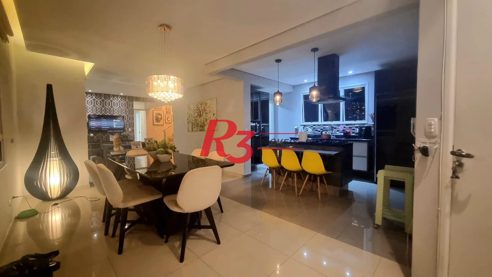 Cobertura com 3 dormitórios e lazer, à venda, 180 m² por R$ 1.650.000 - Boqueirão - Santos/SP