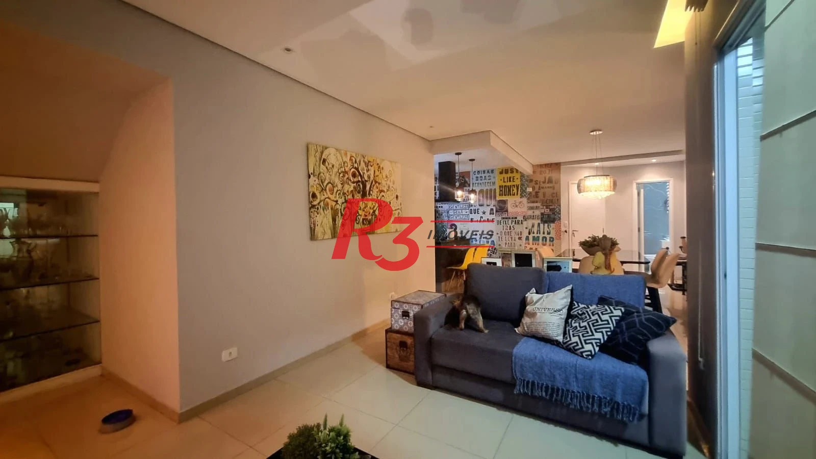Cobertura com 3 dormitórios e lazer, à venda, 180 m² por R$ 1.650.000 - Boqueirão - Santos/SP