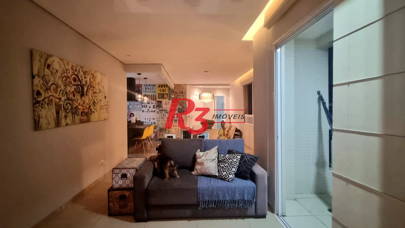 Cobertura com 3 dormitórios e lazer, à venda, 180 m² por R$ 1.650.000 - Boqueirão - Santos/SP
