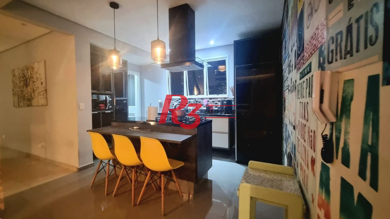 Cobertura com 3 dormitórios e lazer, à venda, 180 m² por R$ 1.650.000 - Boqueirão - Santos/SP