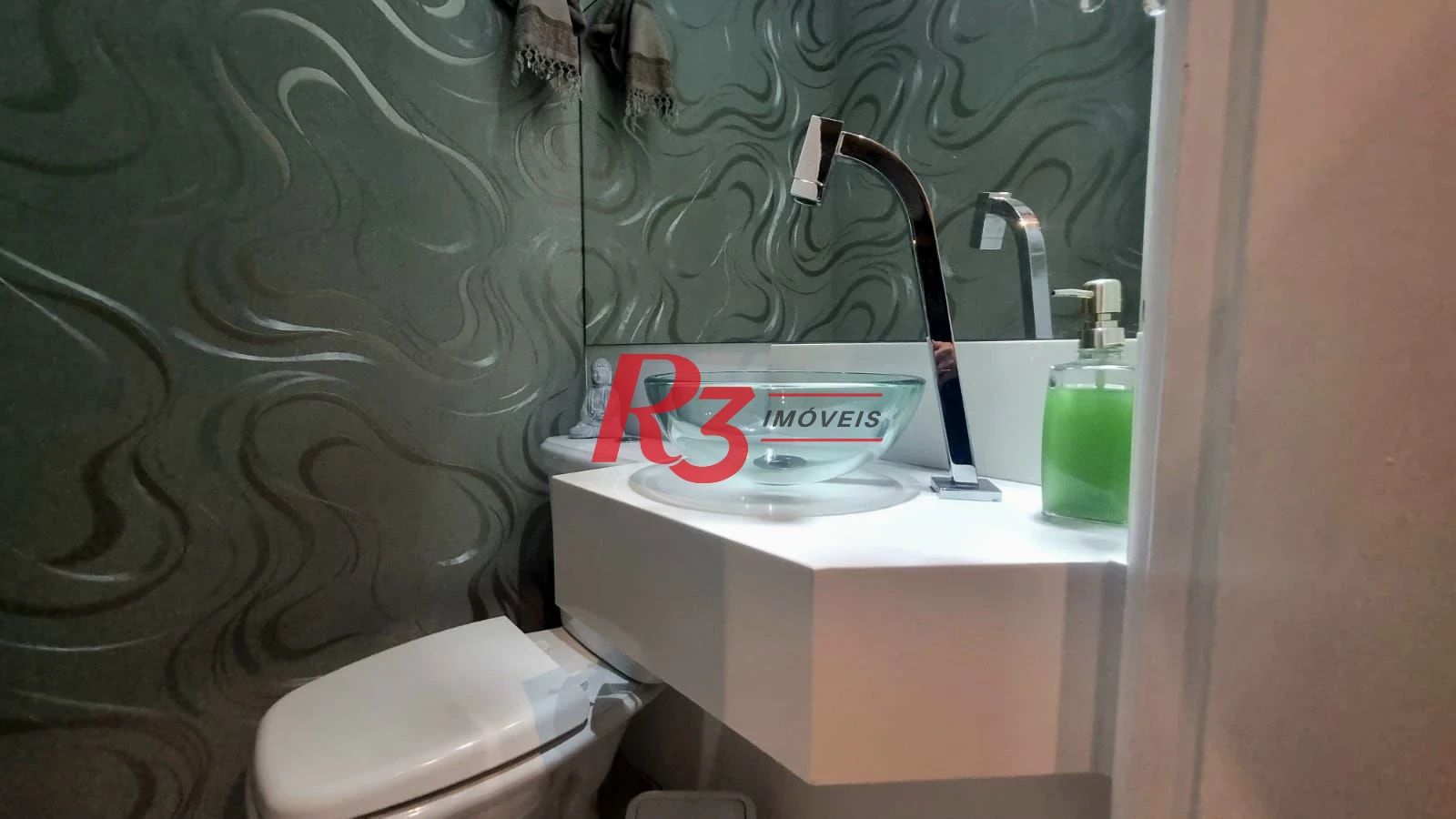 Cobertura com 3 dormitórios e lazer, à venda, 180 m² por R$ 1.650.000 - Boqueirão - Santos/SP