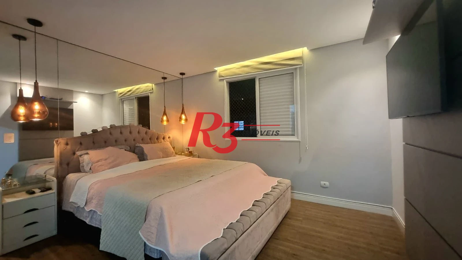 Cobertura com 3 dormitórios e lazer, à venda, 180 m² por R$ 1.650.000 - Boqueirão - Santos/SP