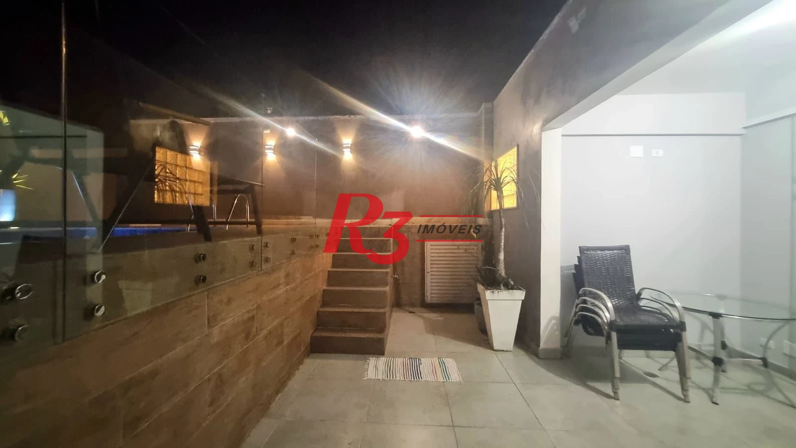 Cobertura com 3 dormitórios e lazer, à venda, 180 m² por R$ 1.650.000 - Boqueirão - Santos/SP