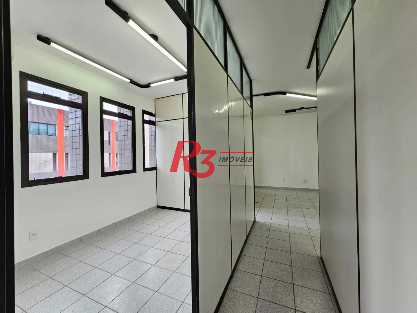 Sala, 85 m² - venda por R$ 370.000,00 ou aluguel por R$ 3.700,00/mês - Campo Grande - Santos/SP