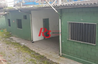 Terreno para alugar, 400 m² por R$ 9.877,00/mês - Vila Mathias - Santos/SP