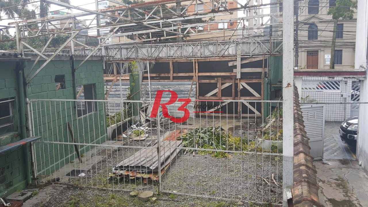Terreno para alugar, 400 m² por R$ 9.877,00/mês - Vila Mathias - Santos/SP