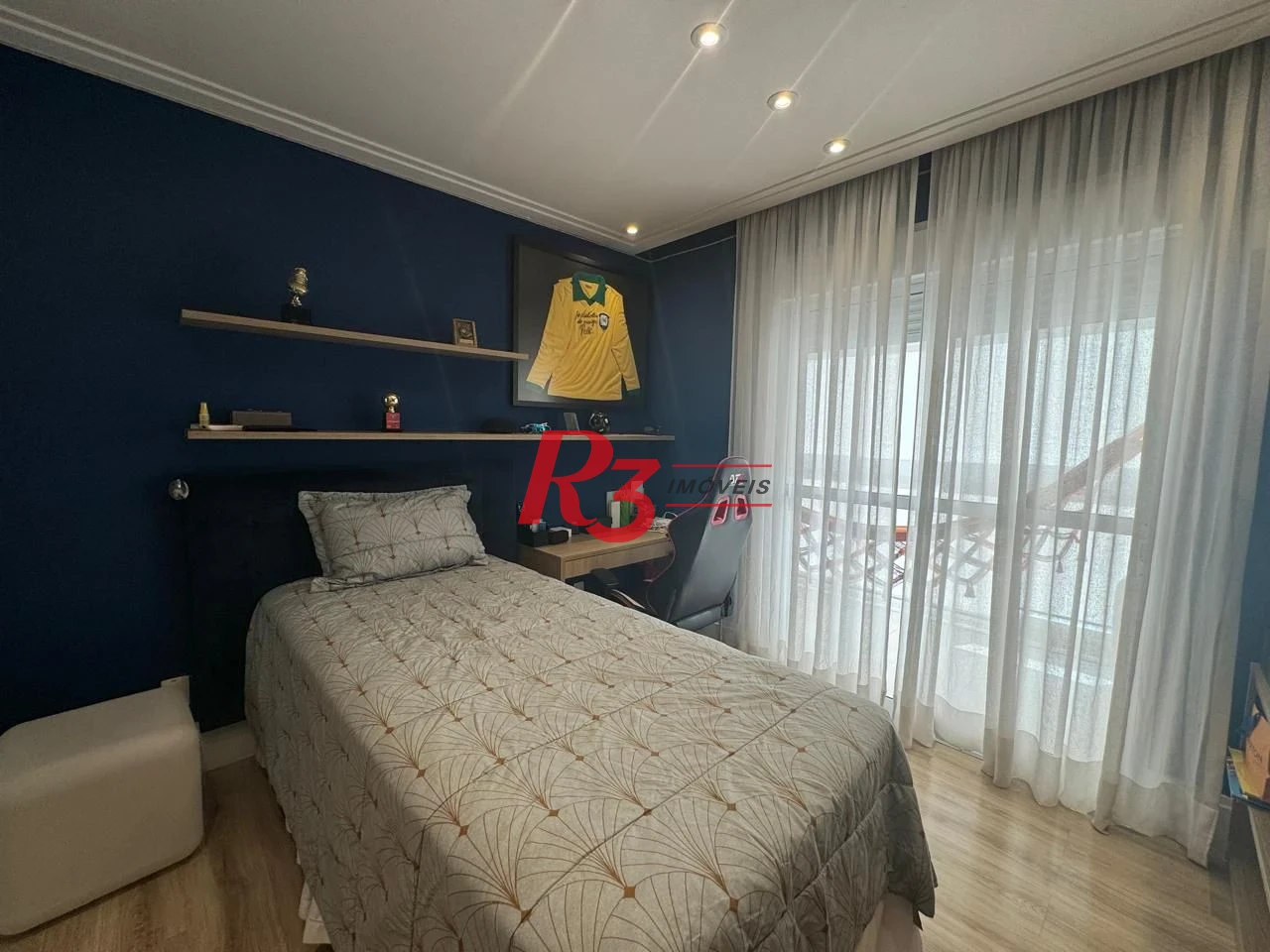 Apartamento com 3 dormitórios à venda, 221 m² - Gonzaga - Santos/SP