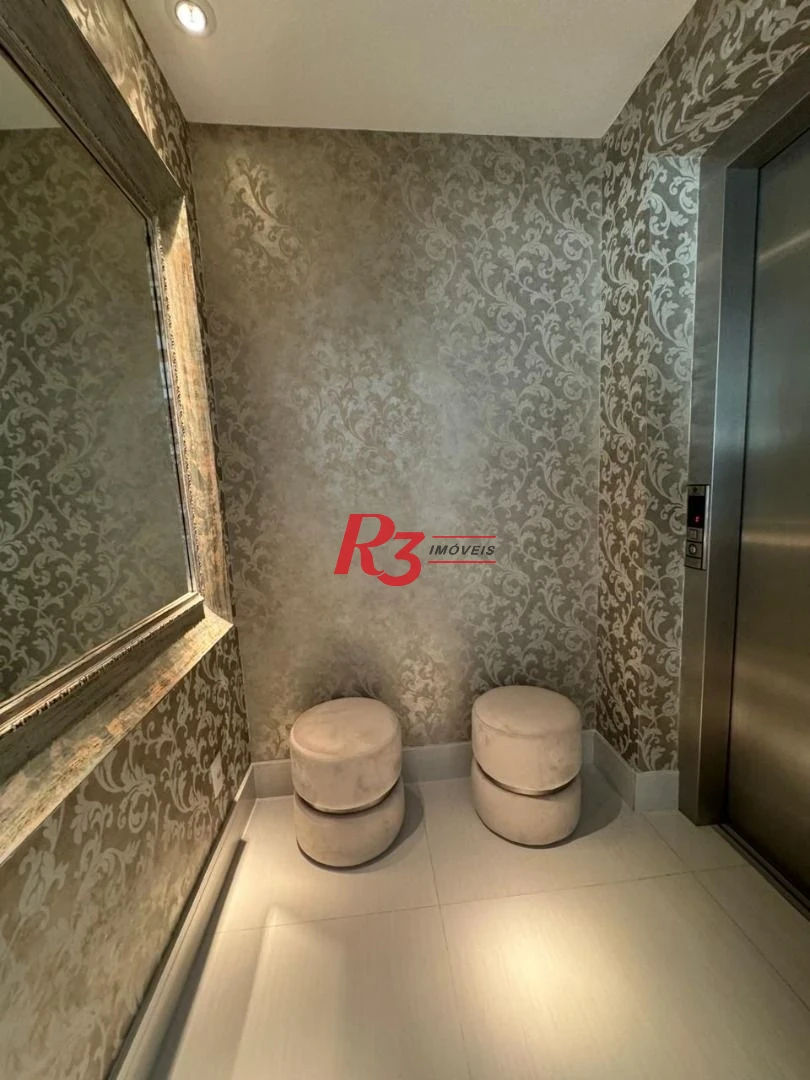 Apartamento com 3 dormitórios à venda, 221 m² - Gonzaga - Santos/SP
