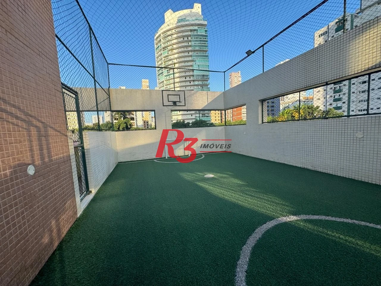 Apartamento com 3 dormitórios à venda, 221 m² - Gonzaga - Santos/SP