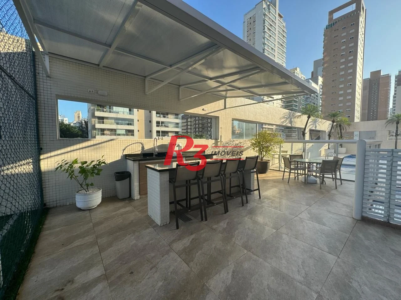 Apartamento com 3 dormitórios à venda, 221 m² - Gonzaga - Santos/SP