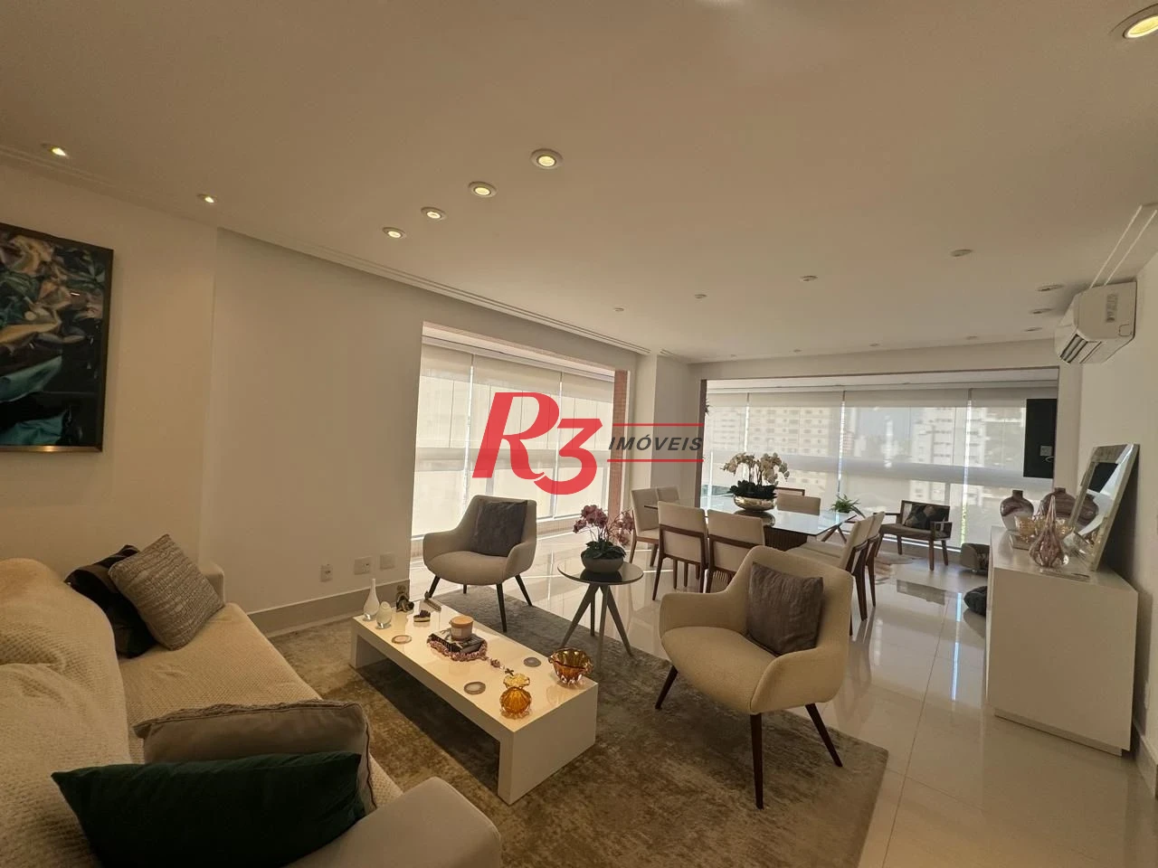Apartamento com 3 dormitórios à venda, 221 m² - Gonzaga - Santos/SP