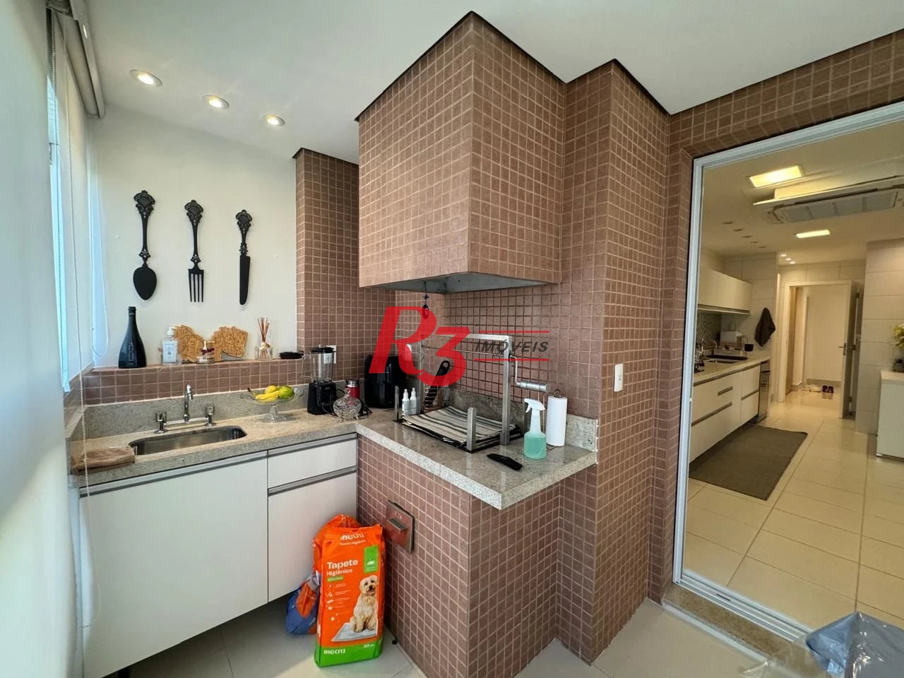 Apartamento com 3 dormitórios à venda, 221 m² - Gonzaga - Santos/SP