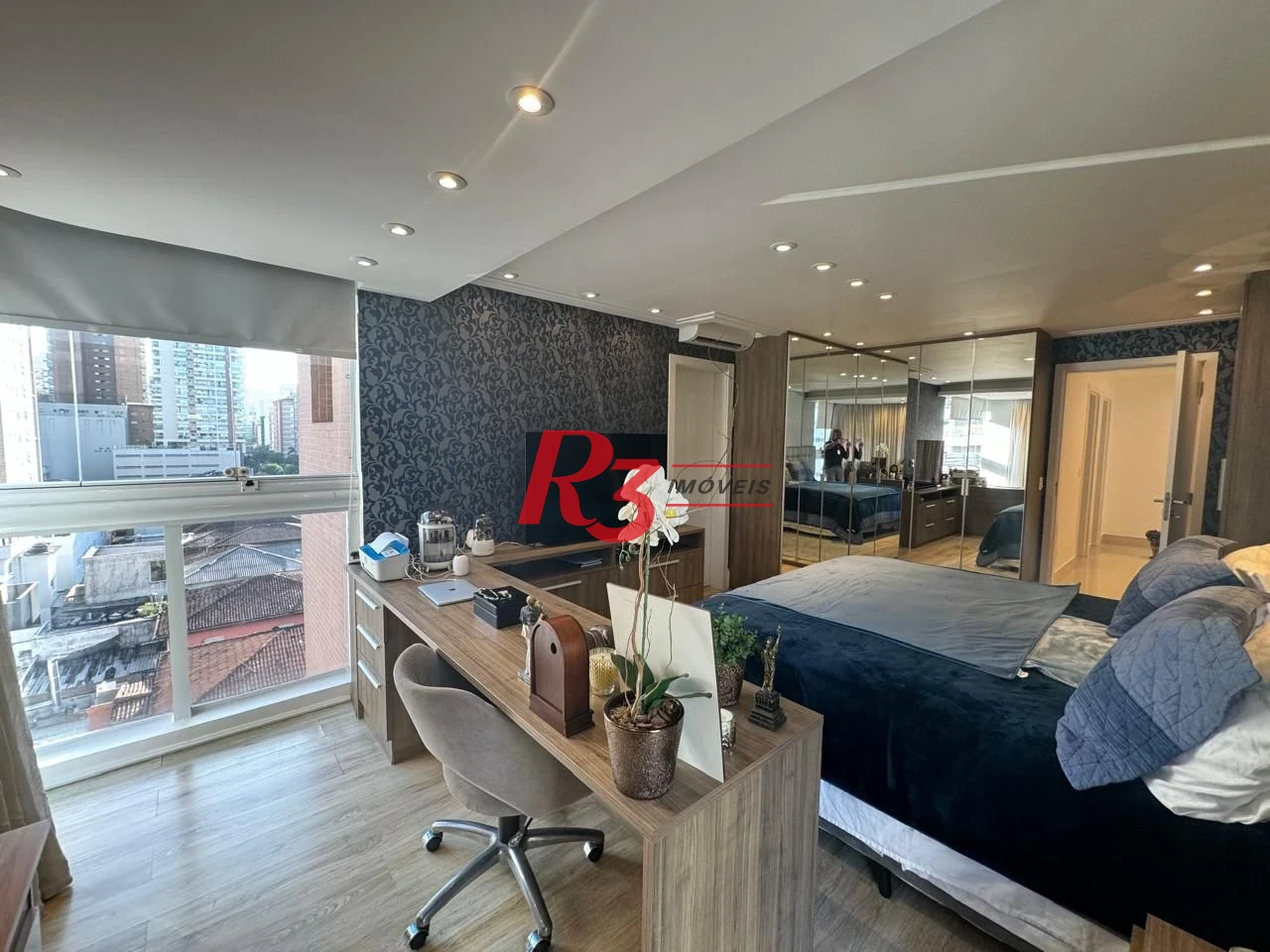 Apartamento com 3 dormitórios à venda, 221 m² - Gonzaga - Santos/SP