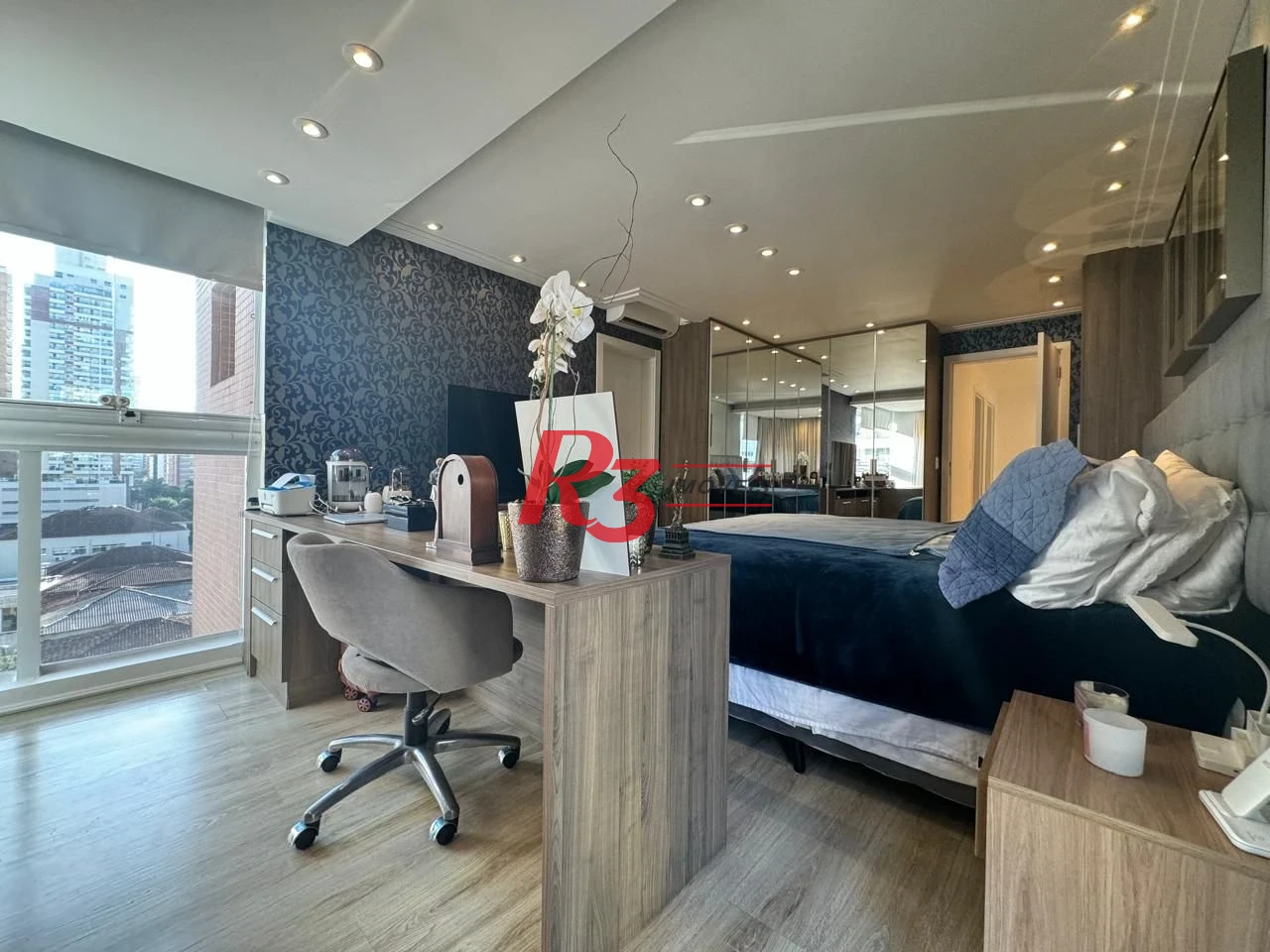 Apartamento com 3 dormitórios à venda, 221 m² - Gonzaga - Santos/SP