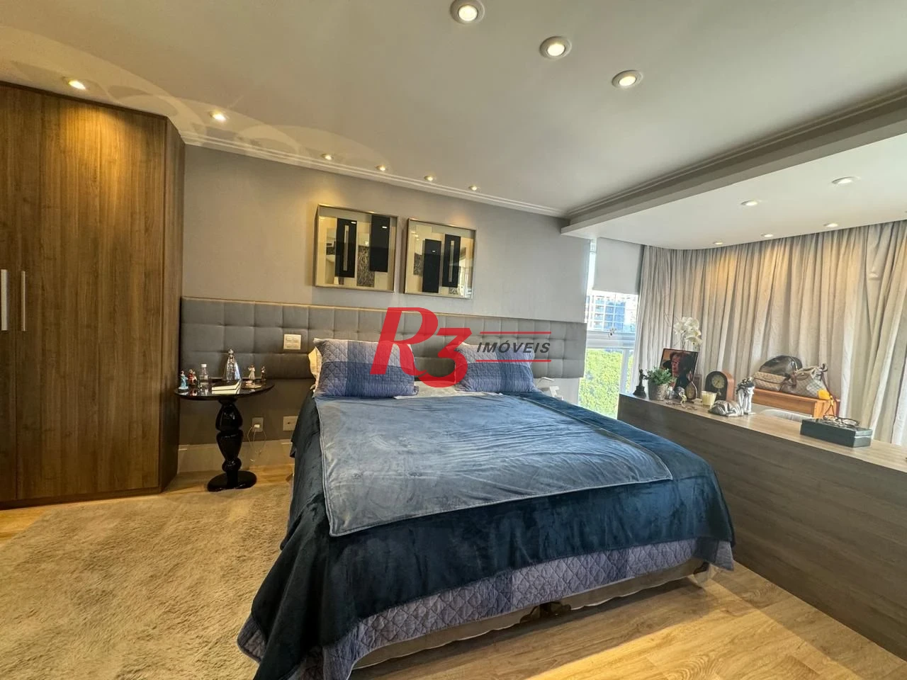 Apartamento com 3 dormitórios à venda, 221 m² - Gonzaga - Santos/SP